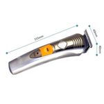 Ingrijire personala si Cosmetice - Aparate & accesorii ingrijire personala - Aparate de ras si tuns - Aparate de tuns - Masina de tuns Geemy Professional cu lama din titan GM-580 Gri - Infinity.ro