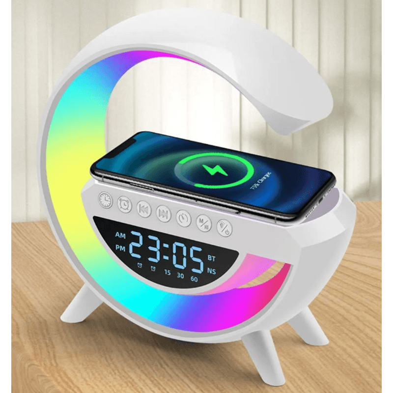 TV, Audio-Video si Foto - Portabile audio - Boxe portabile - Boxa Bluetooth BT 3401 LED display incarcare wireless ceas cu alarma - Infinity.ro