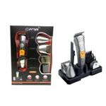 Ingrijire personala si Cosmetice - Aparate & accesorii ingrijire personala - Aparate de ras si tuns - Aparate de tuns - Masina de tuns Geemy Professional cu lama din titan GM-580 Gri - Infinity.ro