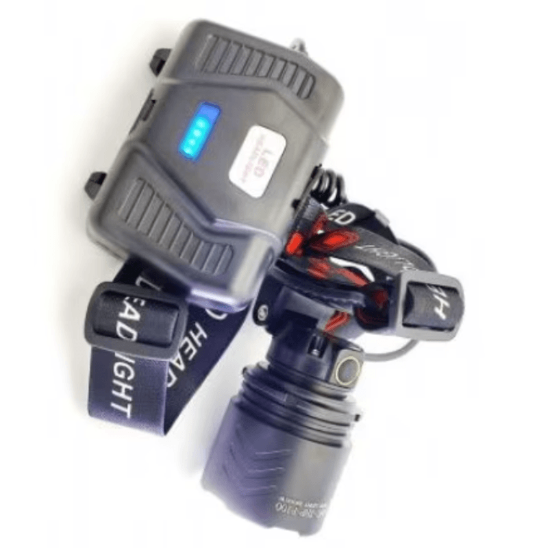 Casa si Gradina - Corpuri si surse de iluminat - Iluminat exterior - Lanterne - Lanterna de cap MMC Cree Led P100 cu Zoom - Infinity.ro