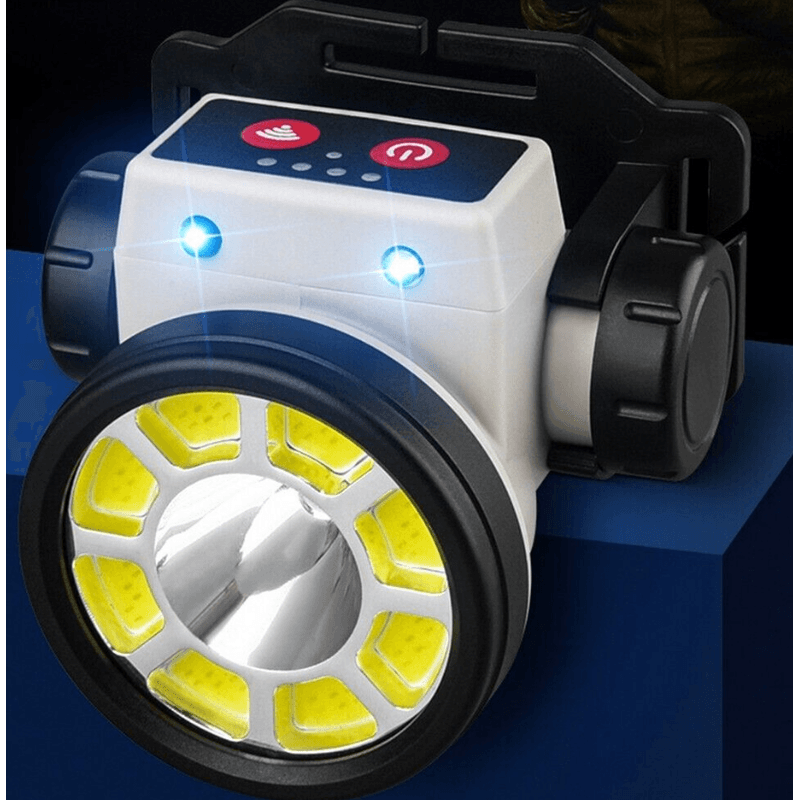 Casa si Gradina - Corpuri si surse de iluminat - Iluminat exterior - Lanterne - Lanterna puternica de cap LY 004 cu LED COB si senzor de miscare - Infinity.ro