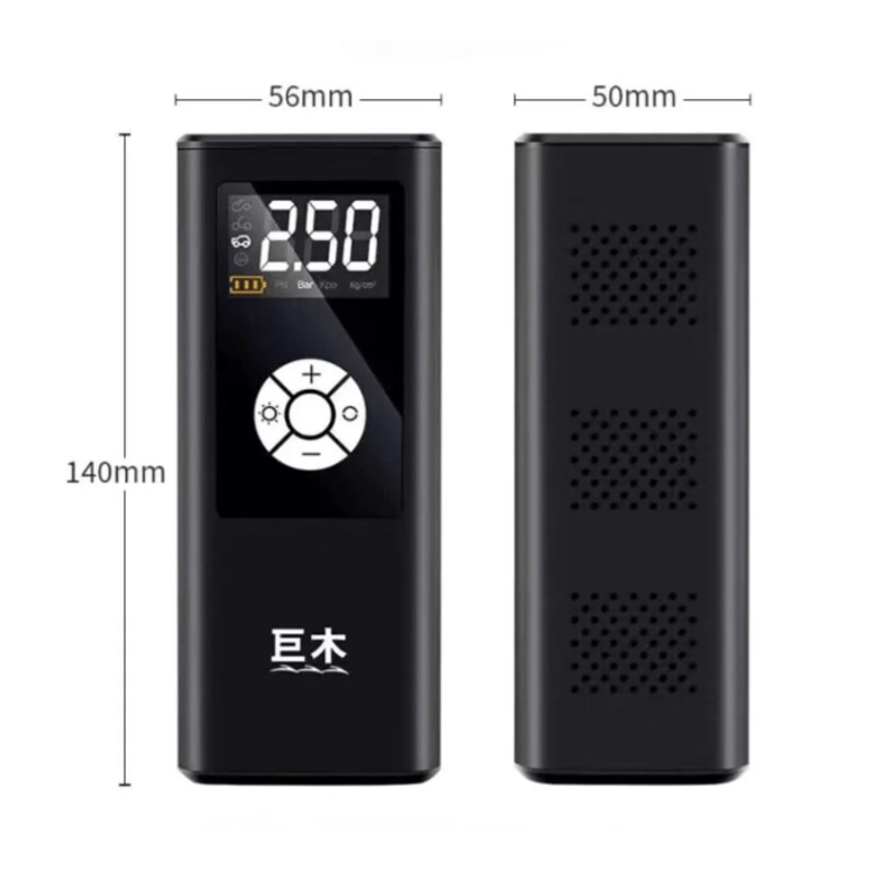 Casa si Gradina - Electrice - Echipamente electrice - Compresoare - Compresor de aer digital JM 8803 portabil cu lanterna - Infinity.ro