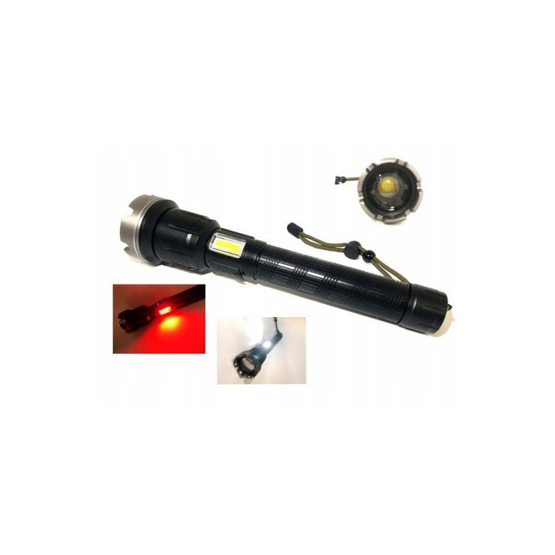 Casa si Gradina - Corpuri si surse de iluminat - Iluminat exterior - Lanterne - Lanterna cu Led si Acumulator F226-P120 Metalica cu Led P120 Puternic Iluminare de Urgenta si Functie Power Bank - Infinity.ro