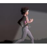 Casa si Gradina - Corpuri si surse de iluminat - Iluminat exterior - Lanterne - Lanterna de cap cu banda din Silicon Ajustabila cu Lumina Alba si Rosie - Infinity.ro