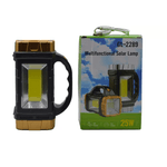 Casa si Gradina - Corpuri si surse de iluminat - Iluminat exterior - Lanterne - Lanterna multifunctionala LED 25W USB incarcare solara GL2289 - Infinity.ro