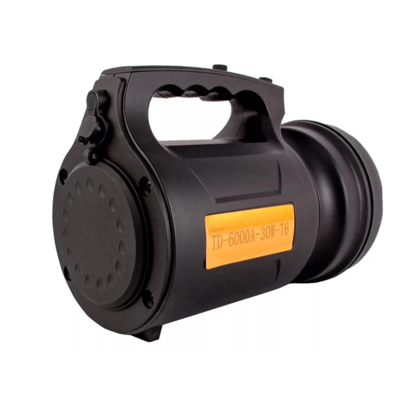 Casa si Gradina - Corpuri si surse de iluminat - Iluminat exterior - Lanterne - Lanterna Profesionala de mana cu LED TD 6000A T6 de 30 W - Infinity.ro