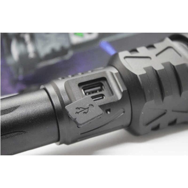 Casa si Gradina - Corpuri si surse de iluminat - Iluminat exterior - Lanterne - Lanterna profesionala tactica LED puternica de mana BL G206 P360 zoom - Infinity.ro