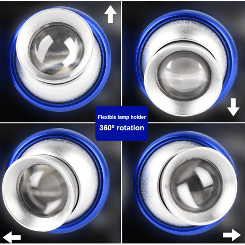 Casa si Gradina - Corpuri si surse de iluminat - Iluminat exterior - Lanterne - Lanterna de cap cu 2 Led-uri si 4 moduri de iluminare - Infinity.ro