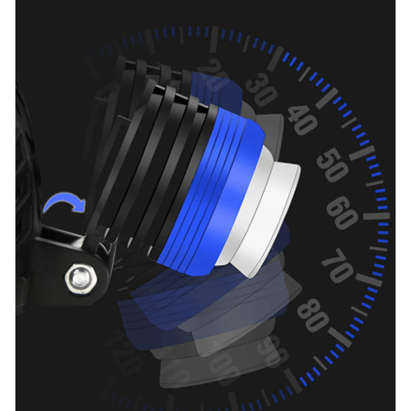 Casa si Gradina - Corpuri si surse de iluminat - Iluminat exterior - Lanterne - Lanterna de cap cu 2 Led-uri si 4 moduri de iluminare - Infinity.ro