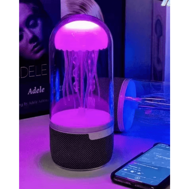 TV, Audio-Video si Foto - Portabile audio - Boxe portabile - Boxa portabila cu design meduza efecte de iluminare 7 culori bluetooth - Infinity.ro