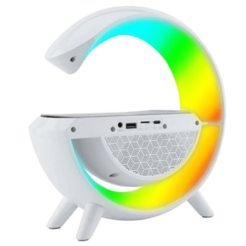 TV, Audio-Video si Foto - Portabile audio - Boxe portabile - Boxa Multifunctionala 3 in 1 lampa LED RGB smart BT 2301 boxa bluetoothb incarcator telefon wireless lumina RGB - Infinity.ro