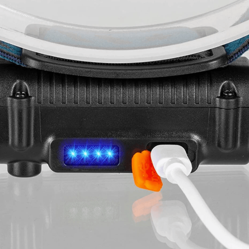 Casa si Gradina - Corpuri si surse de iluminat - Iluminat exterior - Lanterne - Lanterna de cap W678 cu acumulator banda COB Ultra-Bright - Infinity.ro