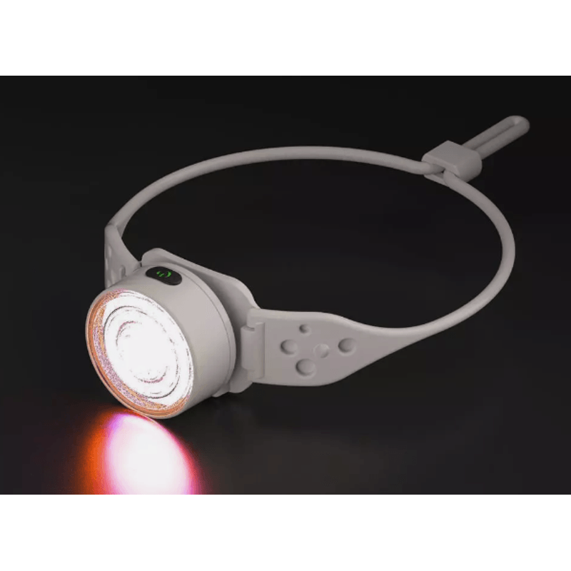 Sport si Outdoor - Camping - Articole solare camping - Lampi si lanterne camping - Lanterna de Cap G25 Frontala LED Alb si Color Banda Flexibila USB C - Infinity.ro