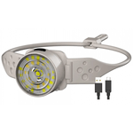 Sport si Outdoor - Camping - Articole solare camping - Lampi si lanterne camping - Lanterna de Cap G25 Frontala LED Alb si Color Banda Flexibila USB C - Infinity.ro