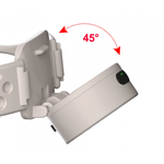 Sport si Outdoor - Camping - Articole solare camping - Lampi si lanterne camping - Lanterna de Cap G25 Frontala LED Alb si Color Banda Flexibila USB C - Infinity.ro