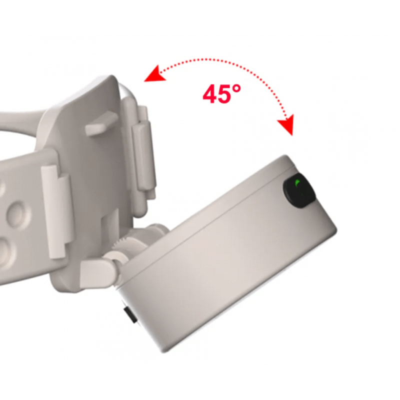 Sport si Outdoor - Camping - Articole solare camping - Lampi si lanterne camping - Lanterna de Cap G25 Frontala LED Alb si Color Banda Flexibila USB C - Infinity.ro