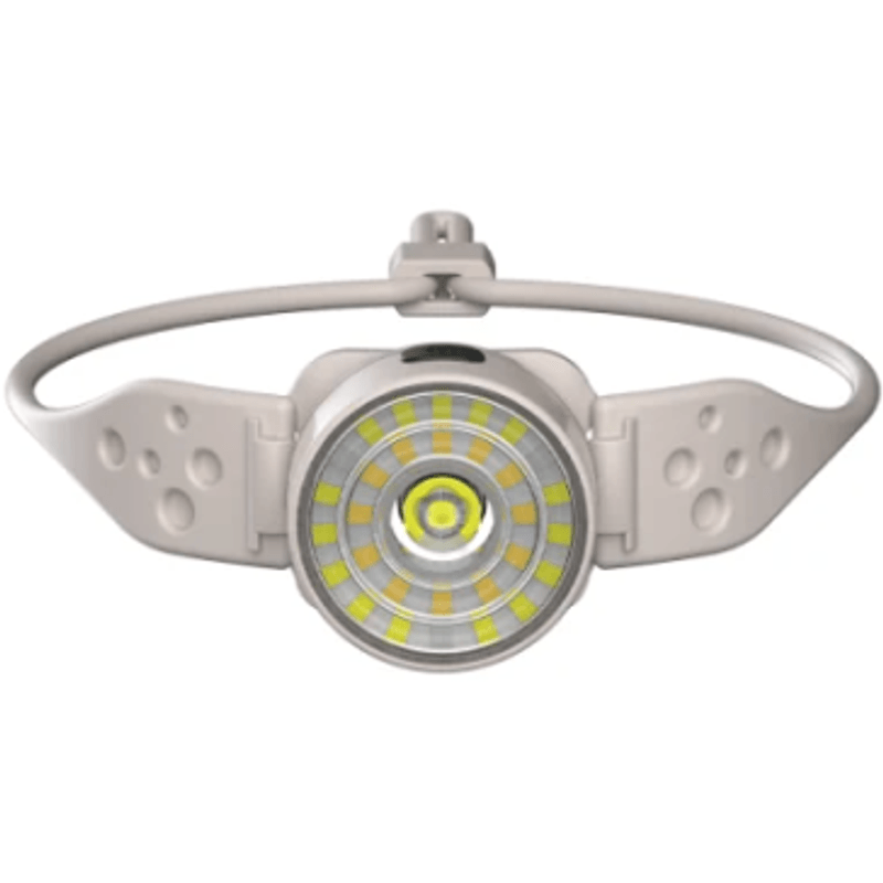 Sport si Outdoor - Camping - Articole solare camping - Lampi si lanterne camping - Lanterna de Cap G25 Frontala LED Alb si Color Banda Flexibila USB C - Infinity.ro