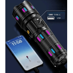 Casa si Gradina - Corpuri si surse de iluminat - Iluminat exterior - Lanterne - Lanterna puternica de mana ZSH AK178 cu filtre colorate - Infinity.ro