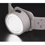 Sport si Outdoor - Camping - Articole solare camping - Lampi si lanterne camping - Lanterna de Cap G25 Frontala LED Alb si Color Banda Flexibila USB C - Infinity.ro