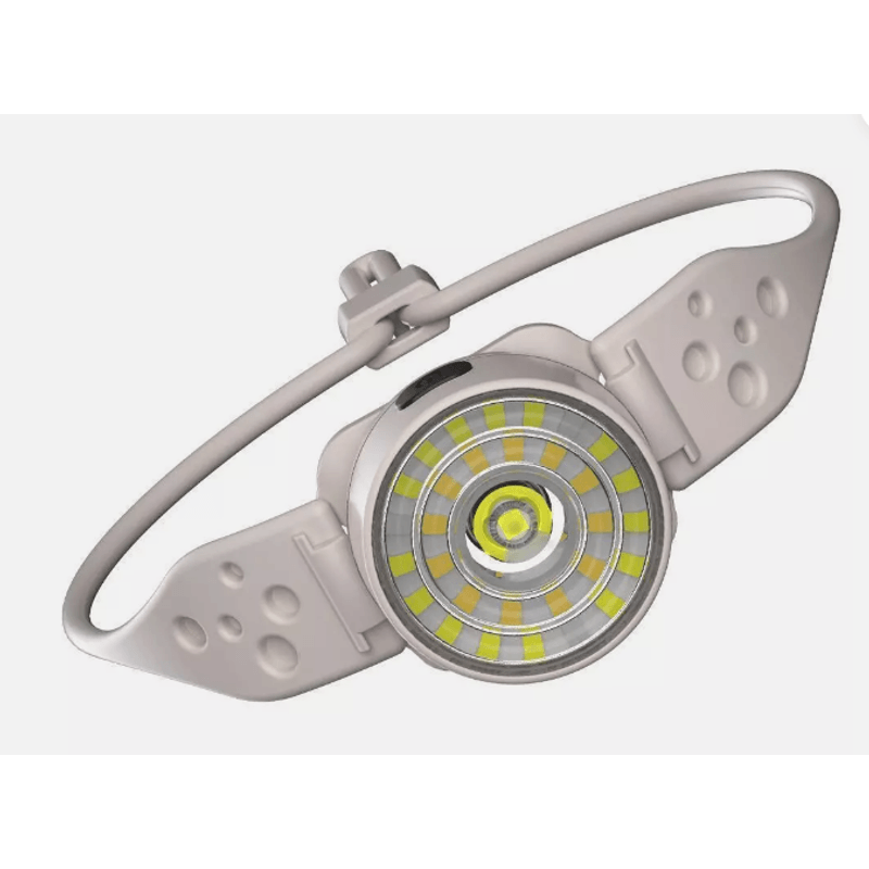 Sport si Outdoor - Camping - Articole solare camping - Lampi si lanterne camping - Lanterna de Cap G25 Frontala LED Alb si Color Banda Flexibila USB C - Infinity.ro