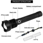 Casa si Gradina - Corpuri si surse de iluminat - Iluminat exterior - Lanterne - Lanterna Led cu Acumulator T9 / X92-P70 Mare P50 Puternic XL - Infinity.ro