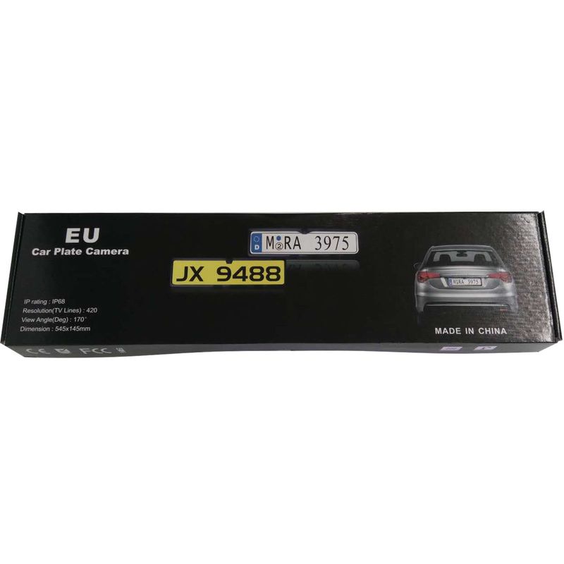 Auto si Moto - Electronice auto - Camere auto si DVR - Camera Video Auto Marsarier Suport Numar Auto Unghi filmare 170 grade RMD - Infinity.ro