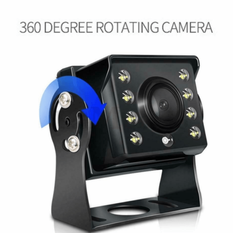 Auto si Moto - Electronice auto - Camere auto si DVR - Camera Video Marsarier 12V - 24V 8 Led Pentru Auto Camper Camioane Autocare - Infinity.ro