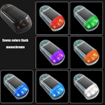 Auto si Moto - Electrice auto - Iluminare si semnalizare - Lumini ambientale - Set 5 lumini solare pentru acoperisul masinii cu inductie de lumina - Infinity.ro