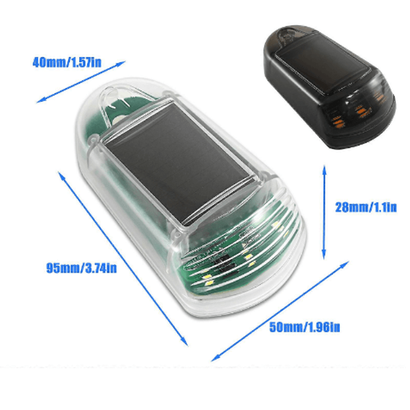 Auto si Moto - Electrice auto - Iluminare si semnalizare - Lumini ambientale - Set 5 lumini solare pentru acoperisul masinii cu inductie de lumina - Infinity.ro