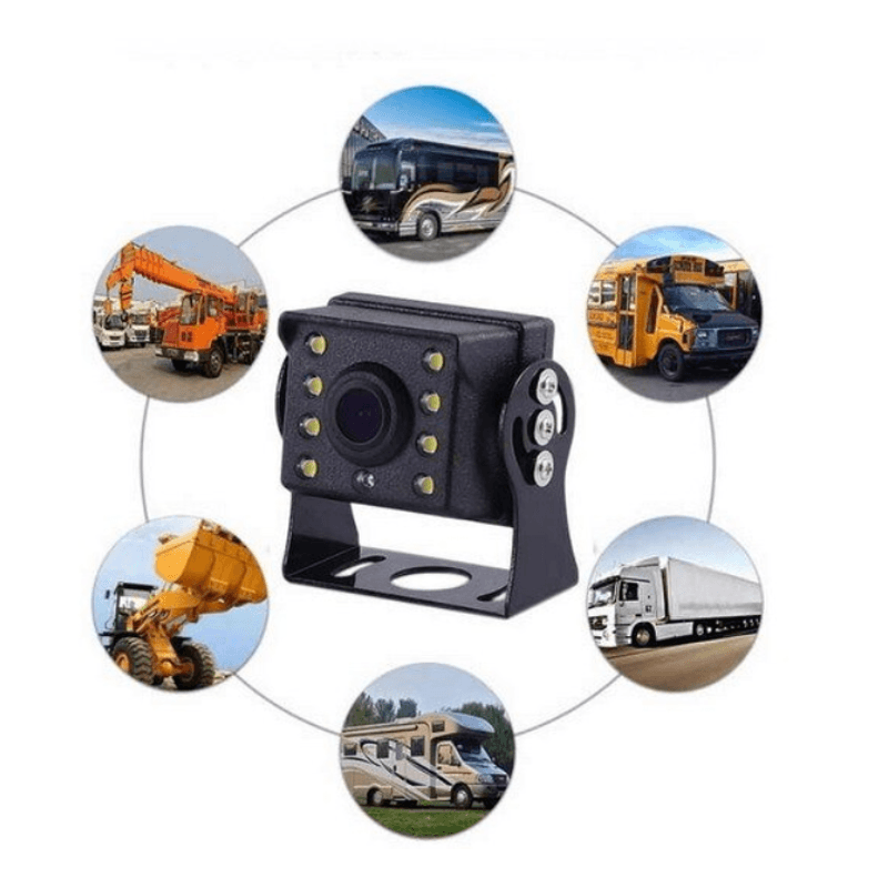 Auto si Moto - Electronice auto - Camere auto si DVR - Camera Video Marsarier 12V - 24V 8 Led Pentru Auto Camper Camioane Autocare - Infinity.ro