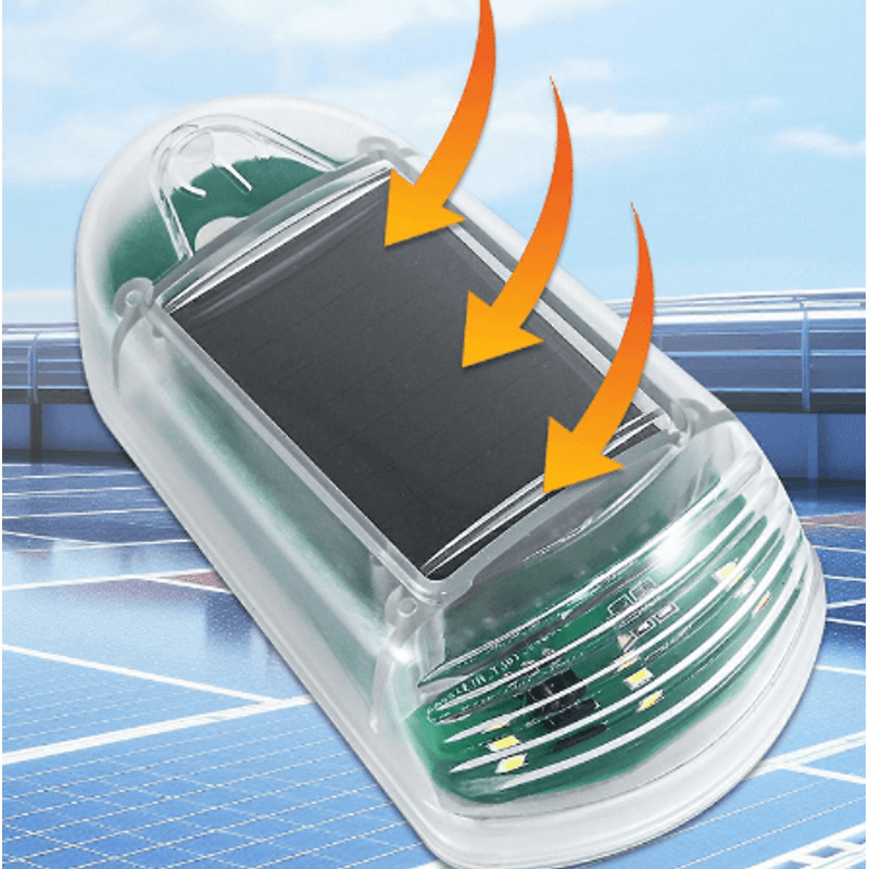 Auto si Moto - Electrice auto - Iluminare si semnalizare - Lumini ambientale - Set 5 lumini solare pentru acoperisul masinii cu inductie de lumina - Infinity.ro