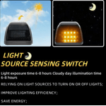 Auto si Moto - Electrice auto - Iluminare si semnalizare - Lumini ambientale - Set 5 lumini solare pentru acoperisul masinii cu inductie de lumina - Infinity.ro