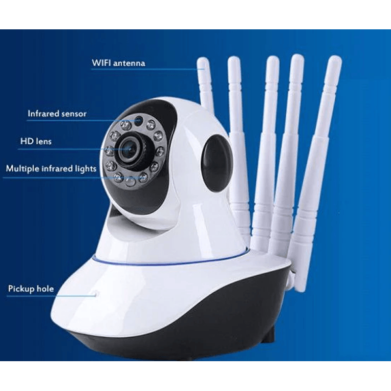 Casa si Gradina - Electrice - Smart Home - Camere de supraveghere - Camera supraveghere wifi cu 5 antene - Infinity.ro