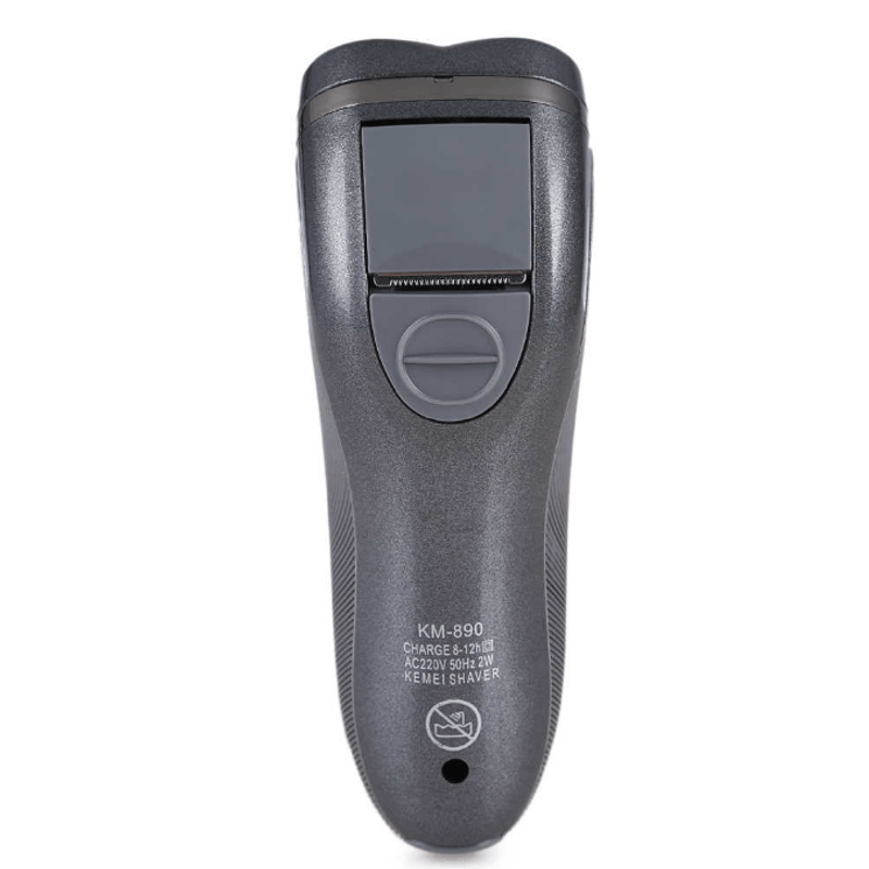 Ingrijire personala si Cosmetice - Aparate & accesorii ingrijire personala - Aparate de ras si tuns - Aparate de ras electrice - Aparat de ras KEMEI KM-890 electric plutitor cu trei taieturi cu filetare - Infinity.ro
