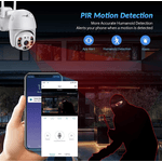 Casa si Gradina - Electrice - Smart Home - Camere de supraveghere - Camera de supraveghere 1920x1080p cu 8 LED Wifi 2MP zoom digital 4X - Infinity.ro