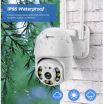 Casa si Gradina - Electrice - Smart Home - Camere de supraveghere - Camera de supraveghere 1920x1080p cu 8 LED Wifi 2MP zoom digital 4X - Infinity.ro