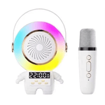 TV, Audio-Video si Foto - Portabile audio - Boxe portabile - Mini boxa portabila Bluetooth cu 1 microfon wireless pentru copii statie Karaoke model Astronaut - Infinity.ro