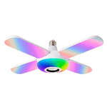 TV, Audio-Video si Foto - Portabile audio - Boxe portabile - Bec LED 4 elice RGB boxa incorporata bluetooth telecomanda - Infinity.ro