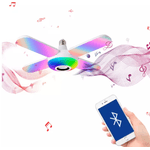 TV, Audio-Video si Foto - Portabile audio - Boxe portabile - Bec LED 4 elice RGB boxa incorporata bluetooth telecomanda - Infinity.ro