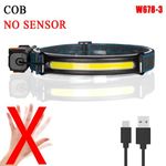 Casa si Gradina - Corpuri si surse de iluminat - Iluminat exterior - Lanterne - Lanterna de cap cu LED COB W678 - Infinity.ro