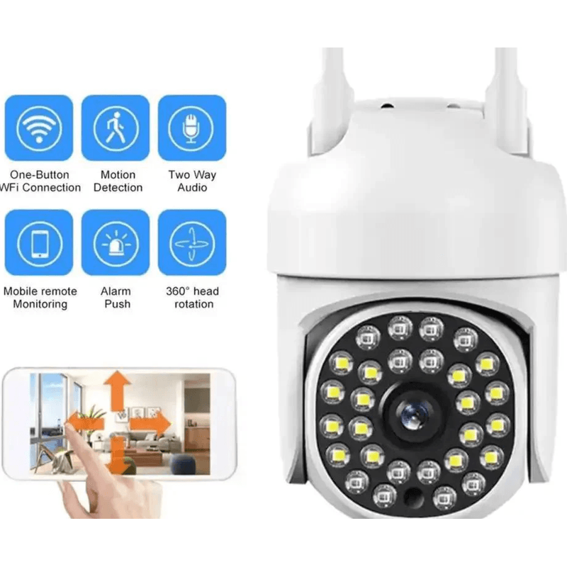 Casa si Gradina - Electrice - Smart Home - Camere de supraveghere - Pachet promo: 2 Camere de Supraveghere Jortan JT 8161 Full Color Smart Camera + 2 Carduri de memorie 32 GB - Infinity.ro