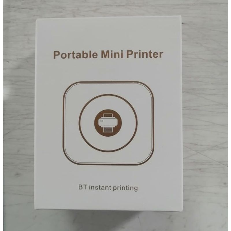 PC, gaming si accesorii - Imprimante, scanere & consumabile - Imprimante - Imprimante si multifunctionale - Mini imprimanta de buzunar cu Bluetooth fara Cerneala Roz + 1 Sul Hartie - Infinity.ro