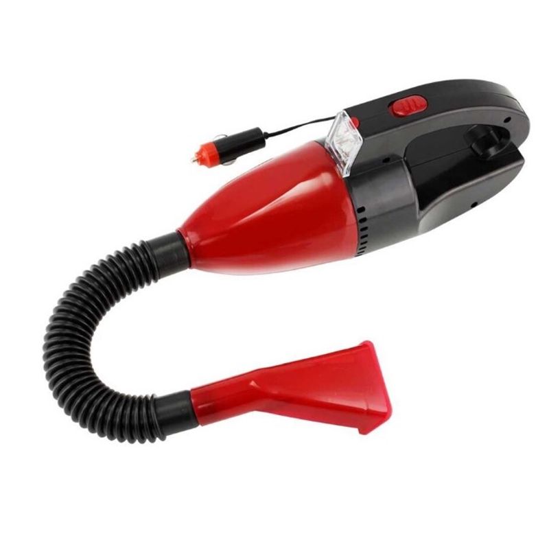 Auto si Moto - Intretinere auto - Aspiratoare auto - Aspirator auto 12V alimentare bricheta auto cablu 2.5m lanterna - Infinity.ro