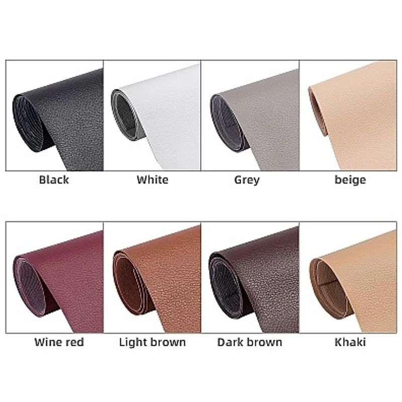 Casa si Gradina - Textile si covoare - Metraje si textile - Sul autoadeziv LY din piele ecologica (imitatie piele) 0.45 x 3.0m NEGRU cu textura - Infinity.ro