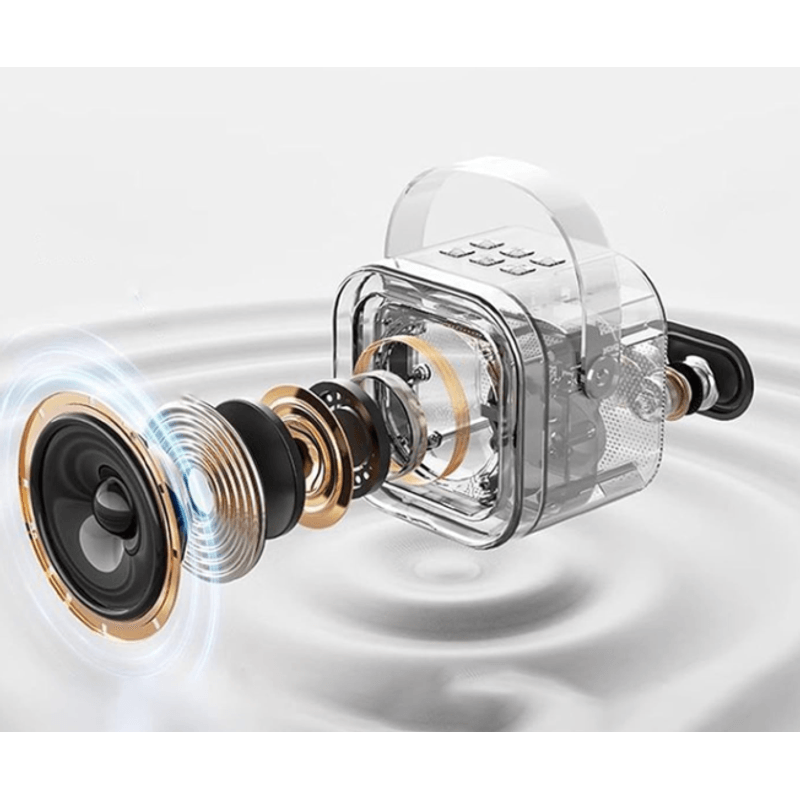 TV, Audio-Video si Foto - Portabile audio - Boxe portabile - Boxa Karaoke Portabila K12 cu 2 Microfoane Wireless LED RGB Radio FM - Infinity.ro