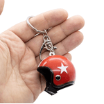 Casa si Gradina - Constructii - Scule de mana si unelte - Chei si truse chei - Breloc Chei Model Casca Moto Rosu - Infinity.ro