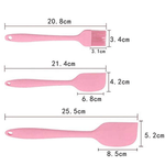 Casa si Gradina - Bucatarie si vesela - Ustensile bucatarie - Seturi ustensile de bucatarie - Set 5 ustensile bucatarie din silicon ROZ - Infinity.ro