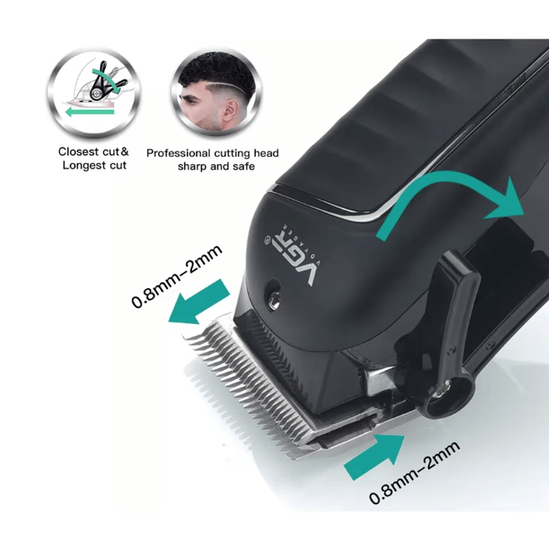 Ingrijire personala si Cosmetice - Aparate & accesorii ingrijire personala - Aparate de ras si tuns - Aparate de tuns - Aparat profesional de tuns VGR V-683 cu incarcare USB MD - Infinity.ro