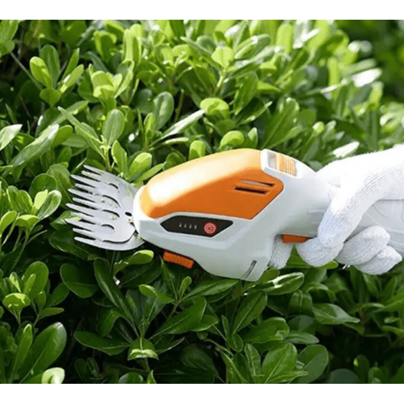 Casa si Gradina - Gradinarit si plante - Utilaje gradina - Masini de tuns iarba - Foarfeca gradinarit electrica 2 in 1 acumulator pentru tuns Iarba gard viu sau arbusti 2 foarfeci Incluse - Infinity.ro