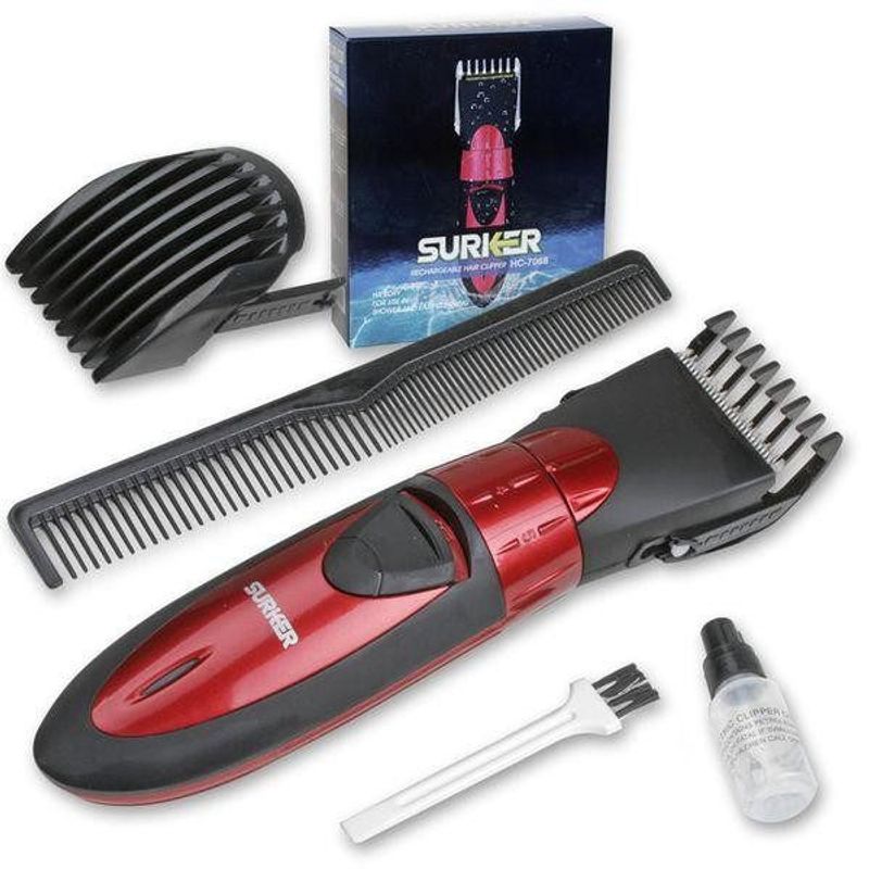 Ingrijire personala si Cosmetice - Aparate & accesorii ingrijire personala - Aparate de ras si tuns - Aparate de tuns - Aparat de Tuns Reincarcabil Surker HC-7068 - Infinity.ro